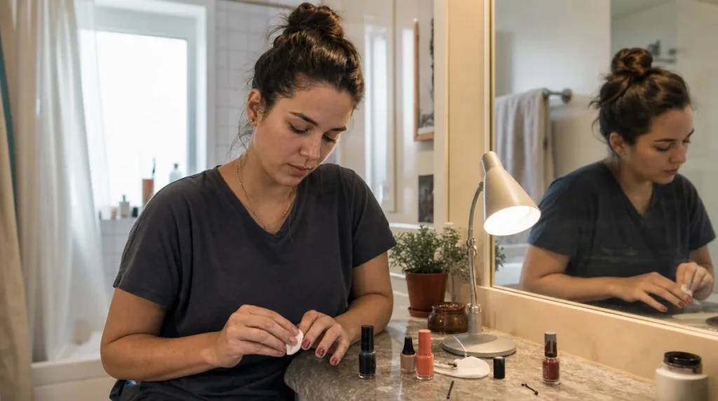 Why gel lifts before day three